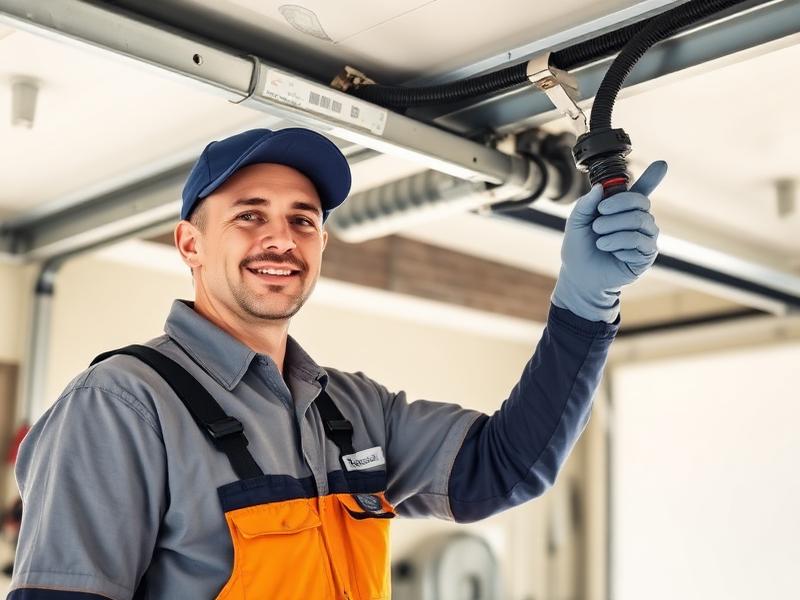 Polk Garage Doors professional technician